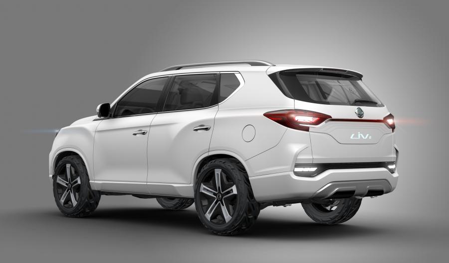  Ssangyong LIV-2 SUV Concept 2016 года  (фото 7 из 23)